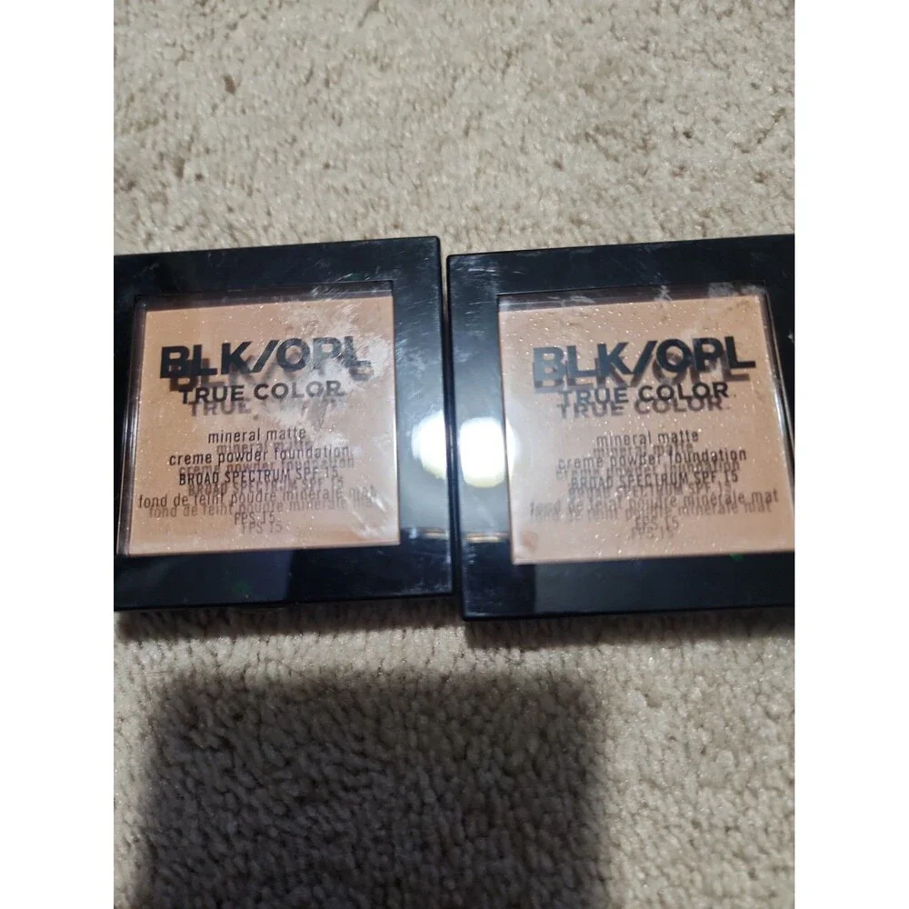 Lot of 2 BLK/OPL True Color Mineral Matte Creme Powder 240 Heavenly Honey New